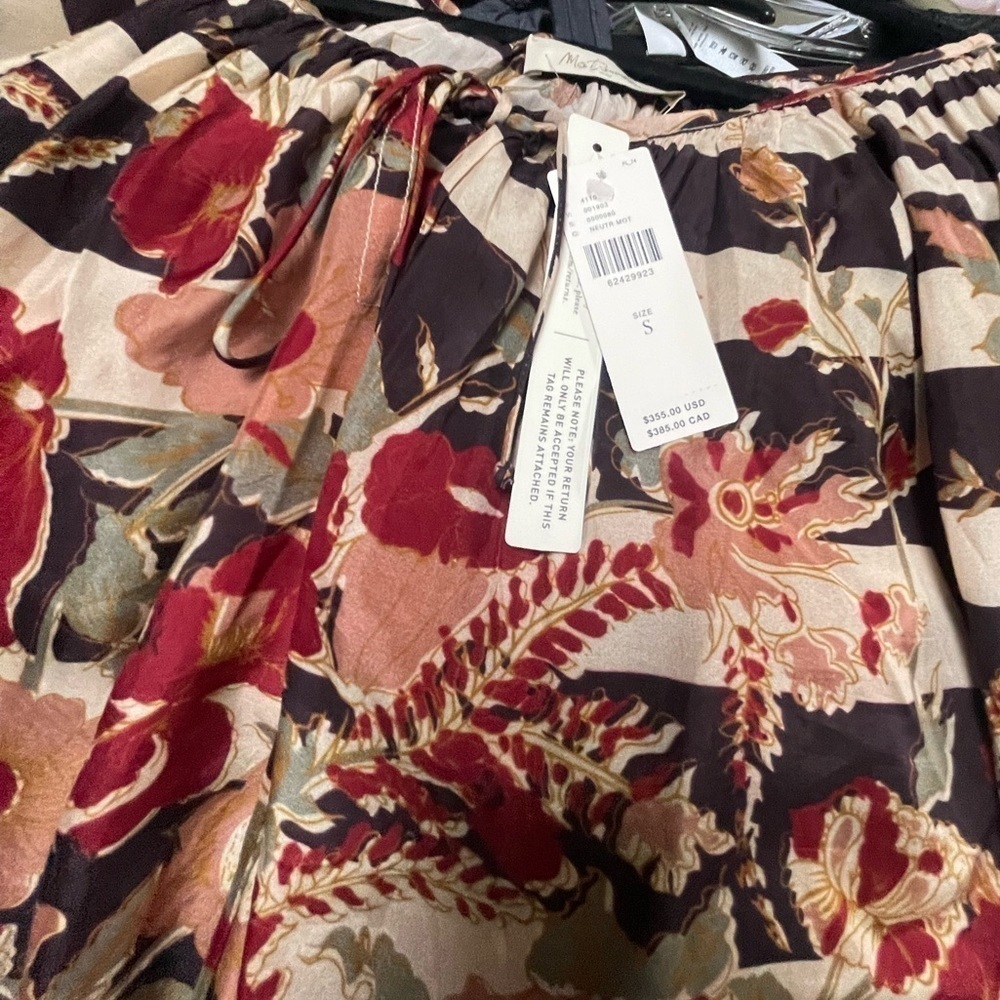 NWT Anthropologie silk blouse Sz s - Picture 7 of 12
